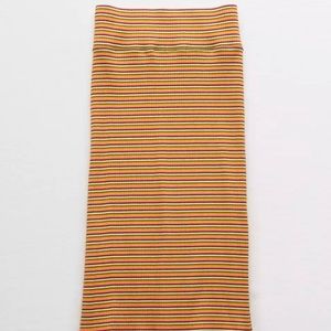 Aerie L Ribbed Knit Skirt